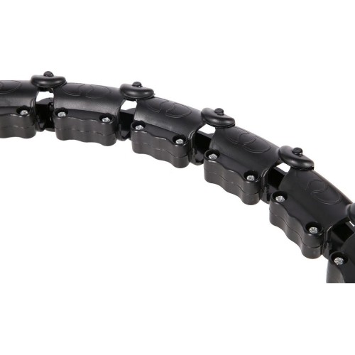 HHW02 HULA HOP CZARNY Z OBCIĄŻNIKIEM HMS