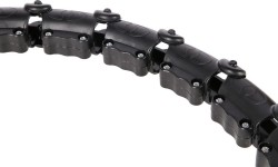 HHW02 HULA HOP CZARNY Z OBCIĄŻNIKIEM HMS