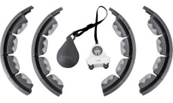 HHW06 HULA HOOP CZARNY Z OBCIĄŻNIKIEM + LICZNIK HMS