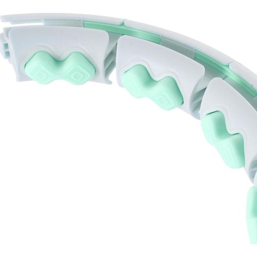 HHW06 ZIELONE HULA HOOP Z OBCIĄŻNIKIEM + LICZNIK HMS