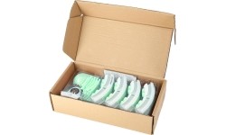 HHW06 ZIELONE HULA HOOP Z OBCIĄŻNIKIEM + LICZNIK HMS