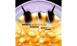 HHM13 HULA HOOP FIOLETOWY MAGNETYCZNY Z OBCIĄŻNIKIEM + LICZNIK HMS