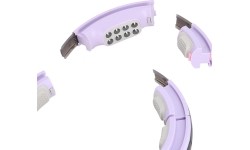 HHM13 HULA HOOP FIOLETOWY MAGNETYCZNY Z OBCIĄŻNIKIEM + LICZNIK HMS