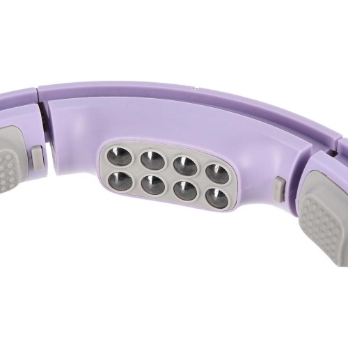 HHM13 HULA HOOP FIOLETOWY MAGNETYCZNY Z OBCIĄŻNIKIEM + LICZNIK HMS