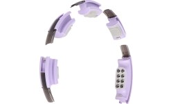 HHM13 HULA HOOP FIOLETOWY MAGNETYCZNY Z OBCIĄŻNIKIEM + LICZNIK HMS