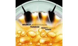 HHM13 HULA HOOP ZIELONY MAGNETYCZNY Z OBCIĄŻNIKIEM + LICZNIK HMS