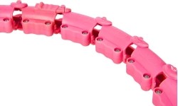 OHA02 HULA HOP RÓŻOWY Z OBCIĄŻENIEM ONE FITNESS