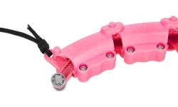 OHA02 HULA HOP RÓŻOWY Z OBCIĄŻENIEM ONE FITNESS