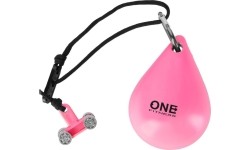 OHA02 HULA HOP RÓŻOWY Z OBCIĄŻENIEM ONE FITNESS