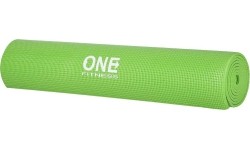 Treningowa mata do ćwiczeń jogi One Fitness YM02, Zielona