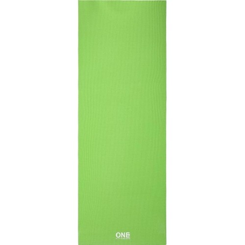 Treningowa mata do ćwiczeń jogi One Fitness YM02, Zielona