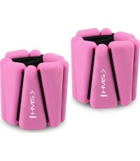 SNK01 RÓŻOWE SILIKONOWE OBCIĄŻNIKI DO ĆWICZEŃ NA KOSTKI I NADGARSTKI