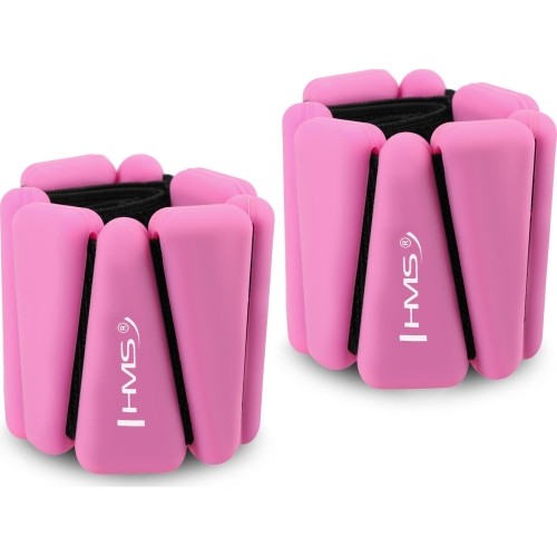 SNK01 RÓŻOWE SILIKONOWE OBCIĄŻNIKI DO ĆWICZEŃ NA KOSTKI I NADGARSTKI