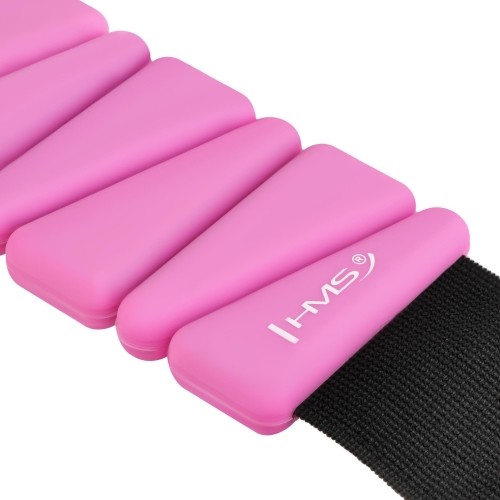 SNK01 RÓŻOWE SILIKONOWE OBCIĄŻNIKI DO ĆWICZEŃ NA KOSTKI I NADGARSTKI