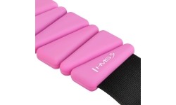 SNK01 RÓŻOWE SILIKONOWE OBCIĄŻNIKI DO ĆWICZEŃ NA KOSTKI I NADGARSTKI