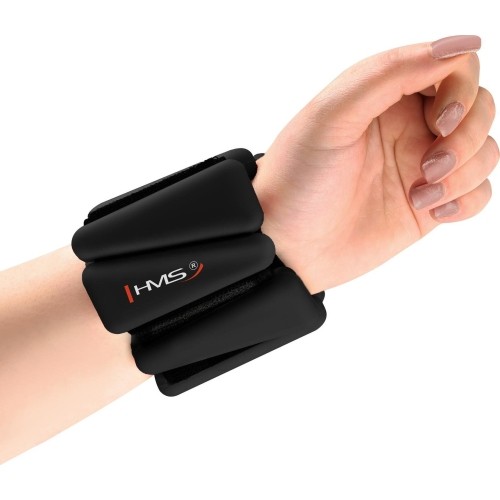 SNK01 CZARNE SILIKONOWE OBCIĄŻNIKI DO ĆWICZEŃ NA KOSTKI I NADGARSTKI