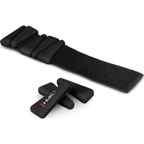 SNK01 CZARNE SILIKONOWE OBCIĄŻNIKI DO ĆWICZEŃ NA KOSTKI I NADGARSTKI