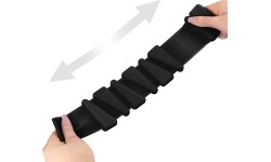 SNK01 CZARNE SILIKONOWE OBCIĄŻNIKI DO ĆWICZEŃ NA KOSTKI I NADGARSTKI