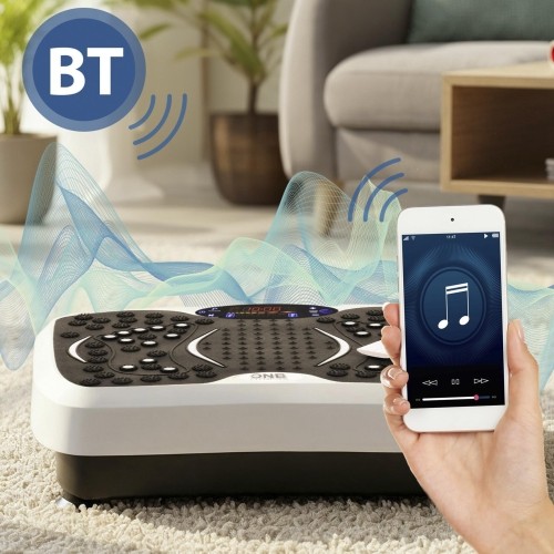 VIBRATION PLATFORM WITH RESISTANCE BANDS SVP08 ONE FITNESS