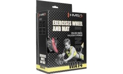 Kółko Roller do treningu mięśni brzucha z matą HMS WA14