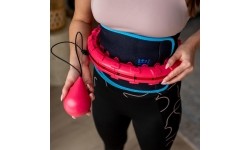 FH01 czerwone hula-hoop z obciążeniem