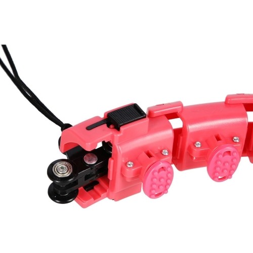 FH01 CZERWONE HULA-HOOP Z OBCIĄŻNIKIEM