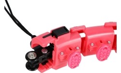 FH01 CZERWONE HULA-HOOP Z OBCIĄŻNIKIEM