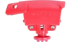 FH01 CZERWONE HULA-HOOP Z OBCIĄŻNIKIEM