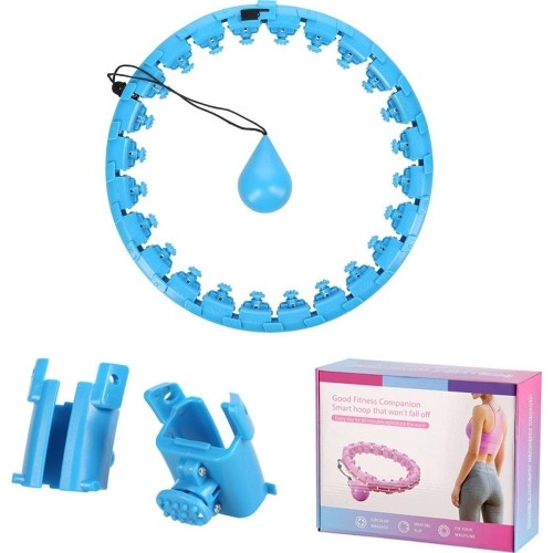 FH01 BLUE HULA HOP Z OBCIĄŻNIKIEM