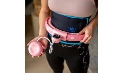 FH02 RÓŻOWE HULA HOP Z OBCIĄŻNIKIEM + LICZNIK