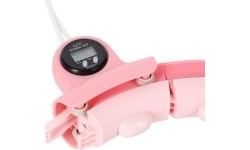 FH02 RÓŻOWE HULA HOP Z OBCIĄŻNIKIEM + LICZNIK