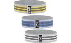 HB001 ONE FITNESS 3w1 ZESTAW GUMEK DO ĆWICZEŃ