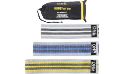 HB001 ONE FITNESS 3w1 ZESTAW GUMEK DO ĆWICZEŃ