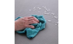 Mata treningowa składana MP-10, szaro-niebieska, 60x60x1cm, 9 szt.