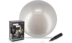 YB01 NOWA 65CM SZARA PIŁKA GIMNASTYCZNA HMS