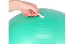 YB01 NOWA 65CM SZARA PIŁKA GIMNASTYCZNA HMS