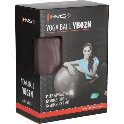 YB02N 65CM PIŁKA GIMNASTYCZNA GRIZZLY HMS