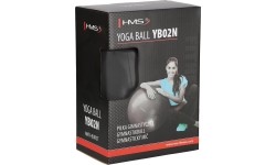 YB02 NOWA 65CM CZARNA PIŁKA GIMNASTYCZNA HMS