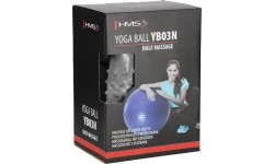 YB03 NOWA 65CM JASNOSZARA PIŁKA GIMNASTYCZNA HMS