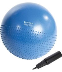 YB03 NOWA 55CM GRANATOWA PIŁKA GIMNASTYCZNA HMS