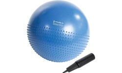 YB03 NOWA 55CM GRANATOWA PIŁKA GIMNASTYCZNA HMS