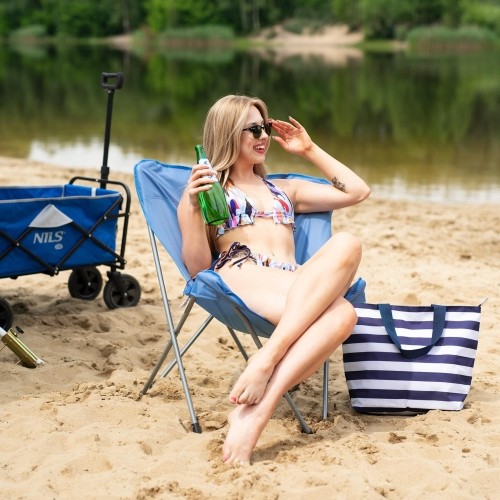 NC3051 NIEBIESKIE KRZESŁO KEMPINGOWE NILS CAMP