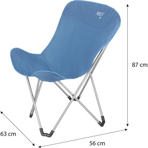 NC3051 NIEBIESKIE KRZESŁO KEMPINGOWE NILS CAMP