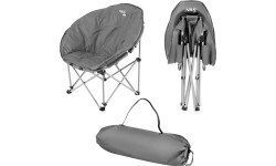 NC3070 SZARE KRZESŁO KEMPINGOWE NILS CAMP