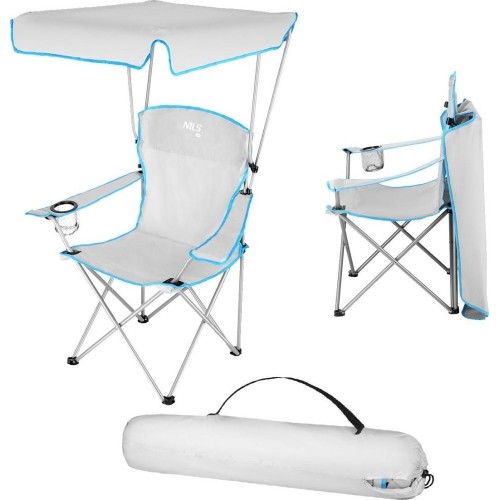 NC3087 SZARA OSŁONA PRZECIWSŁONECZNA NA KRZESŁO KEMPINGOWE NILS CAMP