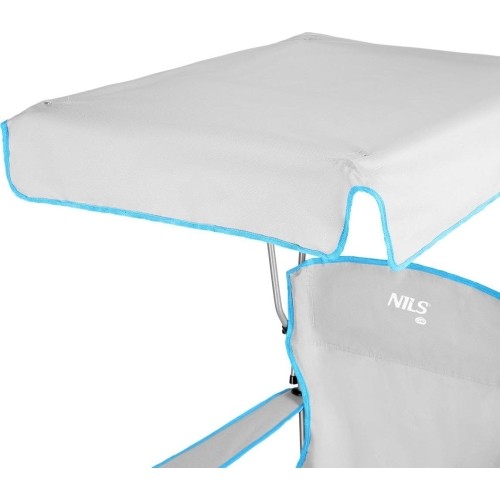 NC3087 SZARA OSŁONA PRZECIWSŁONECZNA NA KRZESŁO KEMPINGOWE NILS CAMP