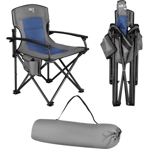NC3075 NIEBIESKIE KRZESŁO KEMPINGOWE NILS CAMP