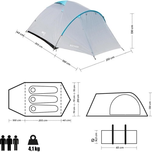 Namiot kempingowy Rocker NC6013 NILS Camp