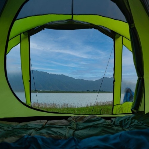Zielono-szary namiot kempingowy NC6006 Discovery Nils Camp