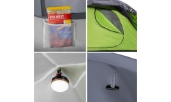 NC6006 ZIELONO-SZARY NAMIOT KEMPINGOWY DISCOVERY NILS CAMP